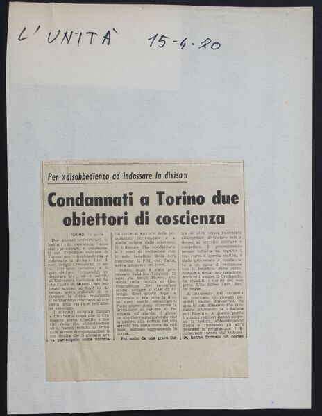 File:Condannati a Torino due obiettori.jpg
